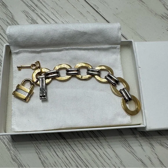 Chloe Gold and Silver Bracelet